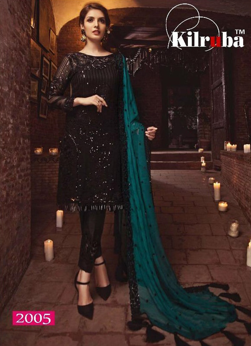Pakistani black clearance party wear dresses